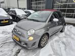 Fiat 500 C 0.9 Abarth Cabrio Leer Clima, Auto's, Euro 5, 86 pk, Gebruikt, Cabriolet