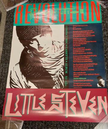 Little Steven PROMO POSTER 1989 Revolution Bruce Springsteen beschikbaar voor biedingen