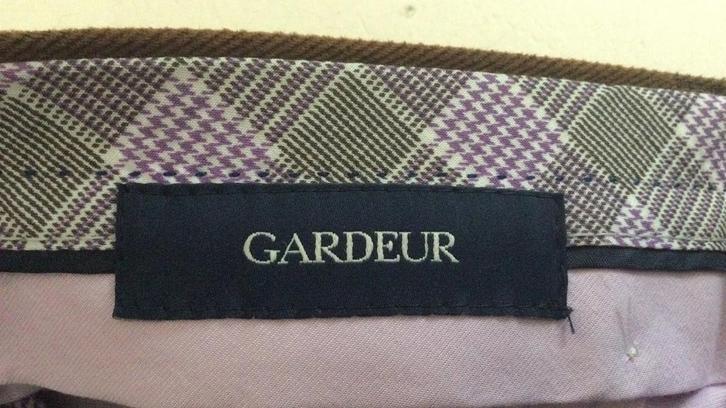 Gardeur broek/chino maat 48, zeer nette staat, Kleding | Heren, Broeken en Pantalons, Zo goed als nieuw, Maat 48/50 (M), Bruin