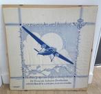 KLM Herinnerings doek PELIKAAN vlucht Amsterdam Batavia 1933, Ophalen, Gebruikt, Overige typen
