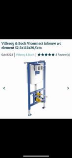 Hangbare wc set met Villeroy&Boch inbouw en drukplaat, Ophalen of Verzenden, Nieuw