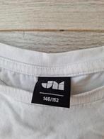 Wit tshirt king of the jungle maat 146-152 h, Kinderen en Baby's, Jongen of Meisje, Onbekend, Ophalen of Verzenden, Zo goed als nieuw