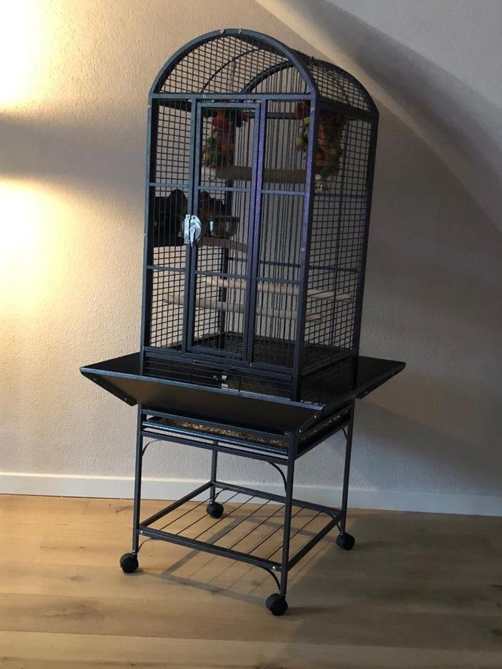 Original Strong parkiet en papagaaienkooi, Dieren en Toebehoren, Vogels | Hokken en Kooien, Nieuw, Vogelkooi, Metaal, Ophalen