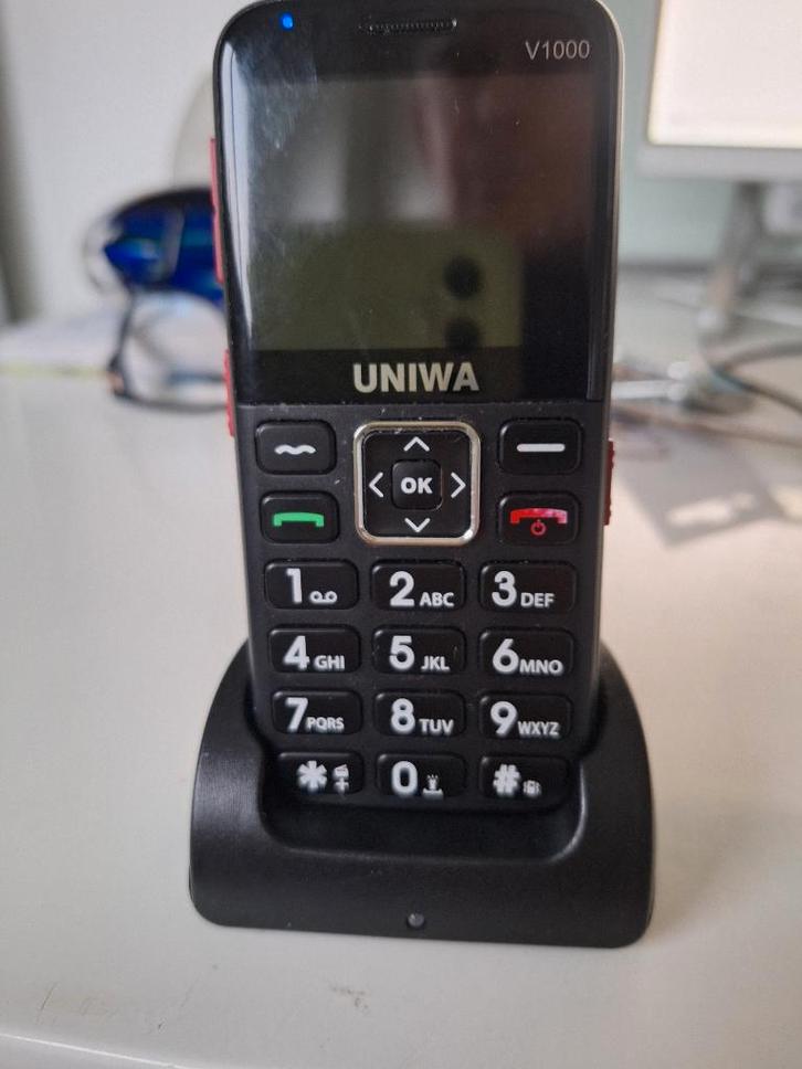 Mobiele telefoon voor senioren, Telecommunicatie, Mobiele telefoons | Overige merken, Zo goed als nieuw, Zonder abonnement, Zonder simlock