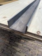 U profiel staal, inclusief strip, Doe-het-zelf en Verbouw, Metalen, Ophalen, Zo goed als nieuw, IJzer