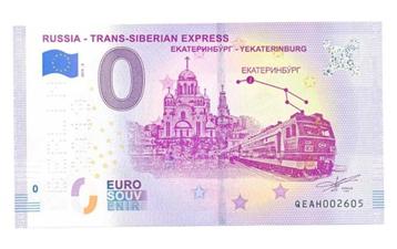 Rusland 0 Euro 2019-2 Trans-Siberian Express Yekaterinburg beschikbaar voor biedingen