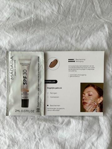 Nieuw Mádara organic mini sunscreen SPF30 skincare beschikbaar voor biedingen
