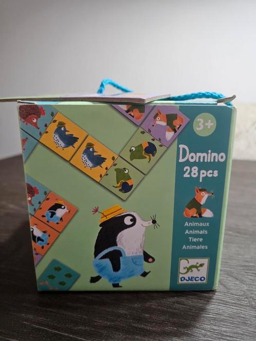 Djeco domino animals, Hobby en Vrije tijd, Gezelschapsspellen | Overige, Zo goed als nieuw, Ophalen of Verzenden