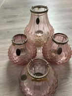 Riverdale windlichten, Overige kleuren, Ophalen of Verzenden, Minder dan 50 cm, Glas