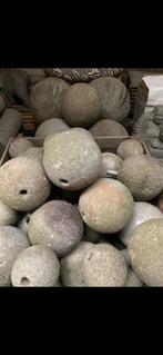 Granieten bollen, Tuin en Terras, Overige typen, Gebruikt, Graniet, Ophalen
