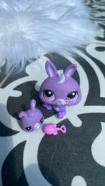 LPS konijn Bunny en bunny baby 3591 zeldzaam💜, Ophalen of Verzenden, Zo goed als nieuw