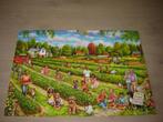 Puzzel Falcon STRAWBERRY PICKING 1000 st., Ophalen of Verzenden, 500 t/m 1500 stukjes, Zo goed als nieuw, Legpuzzel