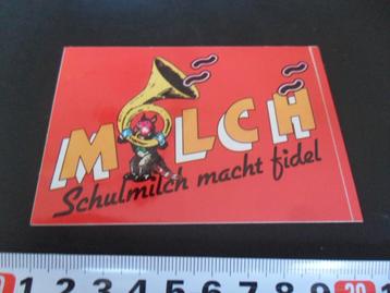 stickers MILCH Schulmilch macht fidel  strip  beschikbaar voor biedingen