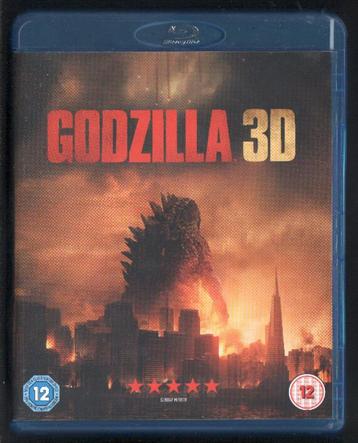Godzilla 3D+2D. Blu-ray.