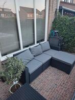 Loungeset kunstof incl. kussens -  gratis op te halen, Tuin en Terras, Tuinsets en Loungesets, Ophalen, Gebruikt, Kunststof