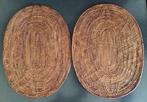 2 x mooi geweven rotan placemat, Ophalen of Verzenden, Zo goed als nieuw, Overig