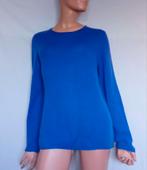 UP FASHION CASHMERE Trui , Maat L, Kleding | Dames, Truien en Vesten, Verzenden, Zo goed als nieuw, Maat 42/44 (L), Blauw