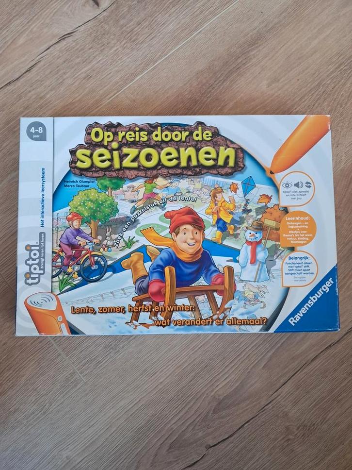 Tiptoi Op Reis door de Seizoenen - Ravensburger, Kinderen en Baby's, Speelgoed | Educatief en Creatief, Zo goed als nieuw, Ophalen of Verzenden