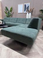 Montel Traffic U-Bank / Hoekbank - Forrest Green - 349cm, Huis en Inrichting, Banken | Bankstellen, Ophalen, -, -, Hoekbank