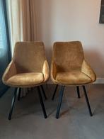 By Boo eetkamerstoelen okergeel, Ophalen, Twee, Overige kleuren, Zo goed als nieuw