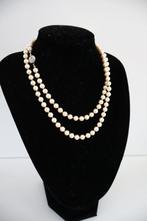 parelketting met zilveren sluiting, Ophalen of Verzenden, Gebruikt, Overige kleuren, Zilver