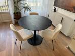 Design Dining Set | Table & Chairs (LaPalma, AndTradition), Ophalen, Wit, Metaal, Zo goed als nieuw