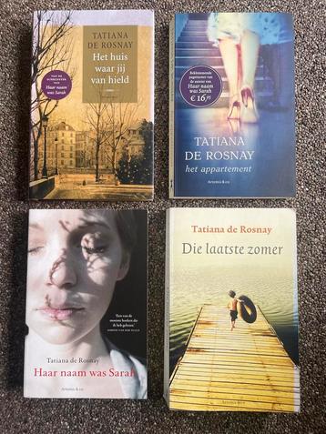 Tatiana de Rosnay - 4 romans beschikbaar voor biedingen