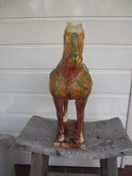 GROOT !!Vintage Chinees Tang dynastie majolica paard, Antiek en Kunst, Ophalen of Verzenden