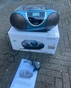 DAB+ Radio Lenco SCD-6800GY, Audio, Tv en Foto, Radio's, Ophalen, Nieuw, Radio, Met cd-speler