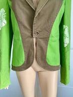 H410 Skunkfunk: maat 38=M jasje blazer colbert groen/bruin, Kleding | Dames, Maat 38/40 (M), Skunkfunk, Ophalen of Verzenden, Zo goed als nieuw