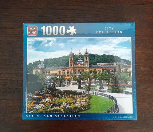 Spiksplinternieuwe puzzel 1000 stukjes plein San Sebastian, Hobby en Vrije tijd, Denksport en Puzzels, Nieuw, Ophalen of Verzenden