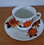 Vintage/retro kop en schotel, Huis en Inrichting, Keuken | Servies, Ophalen of Verzenden, Zo goed als nieuw, Overige stijlen, Kop(pen) en/of Schotel(s)