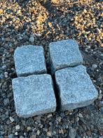 Portugese graniet keien, Tuin en Terras, Ophalen, Gebruikt, Klinkers, Natuursteen