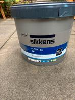 Sikkens Muurverf 9010 Nieuw - 5L - ongeopend!! Zie factuur, Ophalen, 5 tot 10 liter, Wit, Nieuw