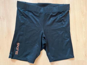 SKINS Series-5 Dames power shorts zwart mt S compressiebroek beschikbaar voor biedingen