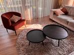 2 mooie salontafels, Ophalen, 50 tot 100 cm, Rond, Zo goed als nieuw