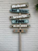 geboorte bord jongen, Ophalen of Verzenden, Nieuw, Geboortebord