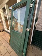 Twee openslaande gebruikte deuren, Doe-het-zelf en Verbouw, Deuren en Horren, Ophalen, Gebruikt, 80 tot 100 cm, Buitendeur