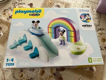 PLAYMOBIL 1.2.3 & Disney Mickey Mouse Wolkenhuis - 71319 beschikbaar voor biedingen
