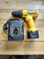 DeWalt accuschroefboor, Ophalen of Verzenden, Gebruikt, Boor- en Schroefmachine, Variabele snelheid