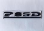 Tesla P85D embleem logo letters Mat Zwart, Verzenden