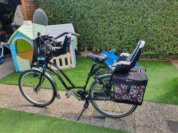 Nette zgan Sparta amazone moederfiets met zitjes tas scherm beschikbaar voor biedingen