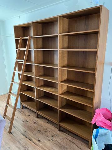 Stockholm boekenkast met trap IKEA 3 delig beschikbaar voor biedingen
