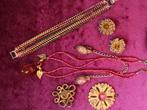 Vintage Sieraden Set, Ophalen of Verzenden, Overige materialen, Armband