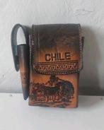 Leren houden voor pakje sigaretten en aansteker leder Chili, Ophalen of Verzenden, Zo goed als nieuw, Aansteker