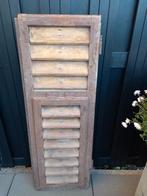 Oude houten louvre luik, Huis en Inrichting, Ophalen, Gebruikt
