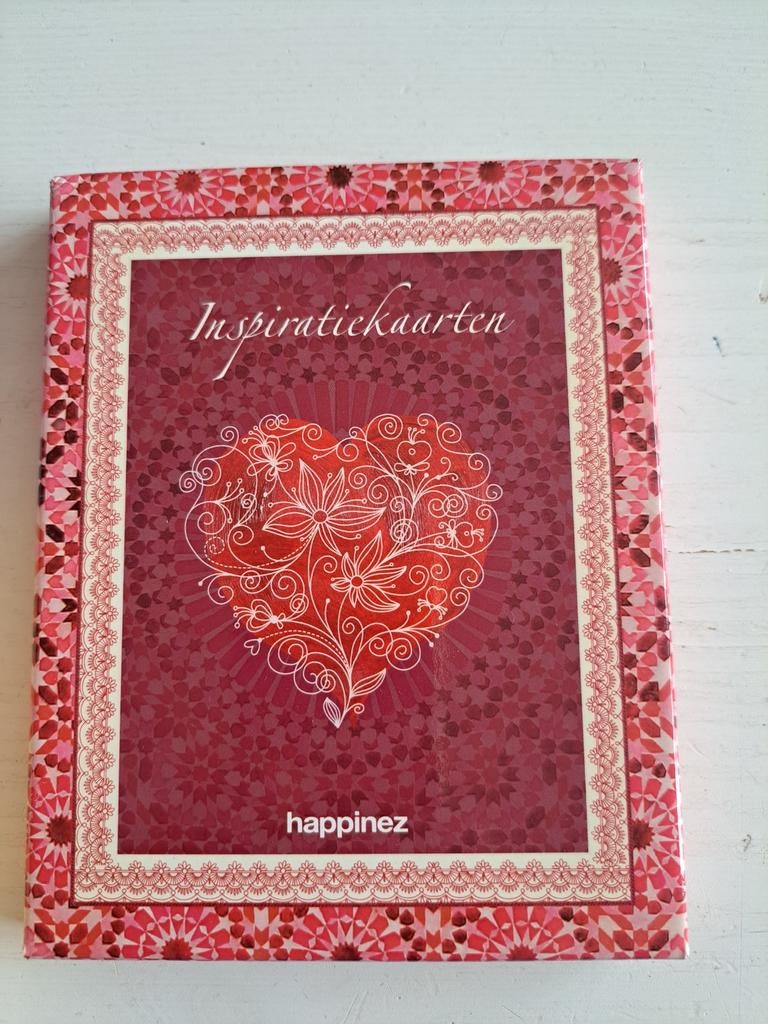 Inspiratiekaarten Happinez, Boeken, Esoterie en Spiritualiteit, Ophalen of Verzenden, Spiritualiteit algemeen, Overige typen