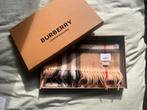 Beige Burberry Sjaal incl. Doos, Zo goed als nieuw, Burberry, Sjaal, Ophalen