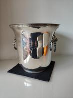 Veuve Clicquot Ponsardin Champagne Cooler,Verzilverd Ca 1970, Gebruikt, Frankrijk, Ophalen of Verzenden, Champagne