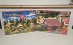 2 faller bouwdozen, farmhouse/ forest village, Overige merken, Gelijkstroom of Wisselstroom, Brug, Tunnel of Gebouw, Nieuw